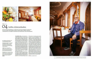 Vorschaubild Saliba in Zeitschrift "Der HAMBURGER"